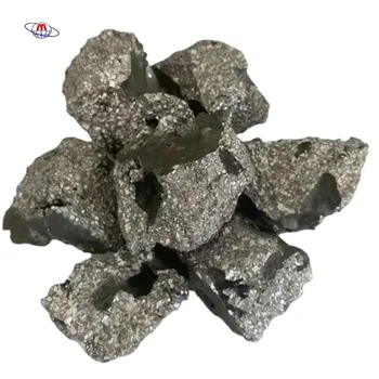 Ferro alloy made from low carbon ferro chrome alloy with chromium and iron