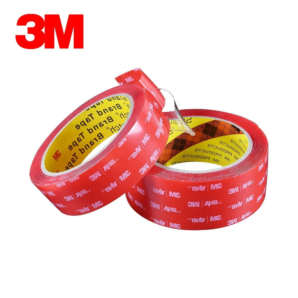 3m 4905 Vhb Double Sided Heavy Duty Mounting Tape Strong Adhesive Waterproof Foam Tape Transparent 0 5mm Thickness For Car Decor Buy 3m4905 3m Vhb 4905 General Purpose Acrylic Adhesive Tape Mils