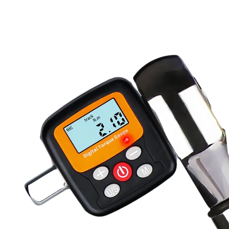 Digital Torque Meter Includes 1/2" 1/4"3/8" Flexible Mix Torque Wrench Accessories Adapter Electronic Torque Tool