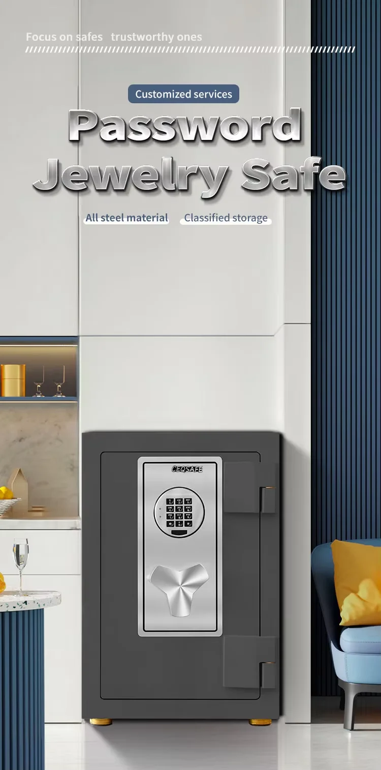CEQSAFE Most Useful Electronic Anti-theft Deposit Combination Lock Fireproof Safe Box factory