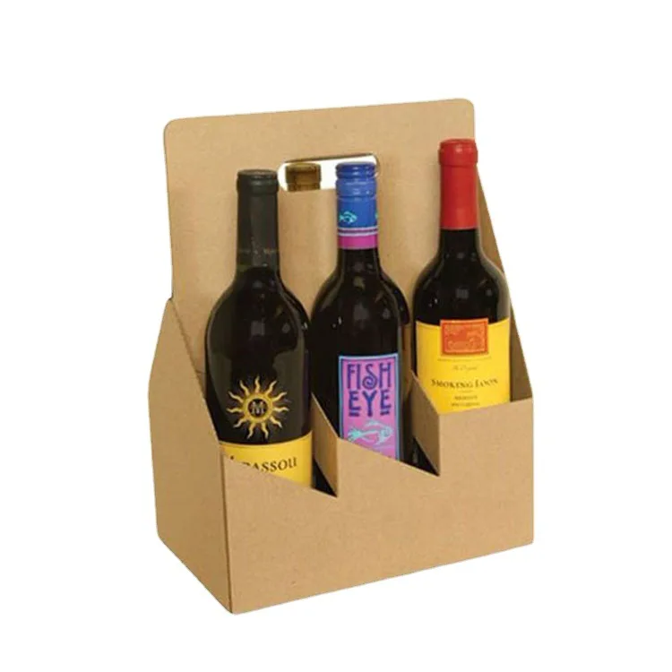 Cardboard wine best sale carrier tesco