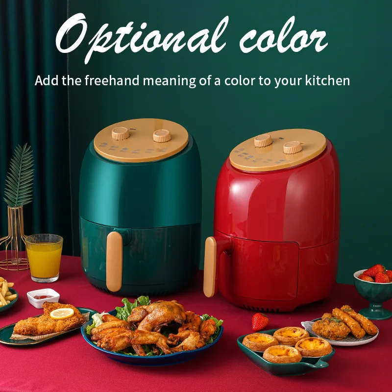 New Arrivals Nonstick Basket 1500w 6.5l Air Cooker Fryer Kitchen