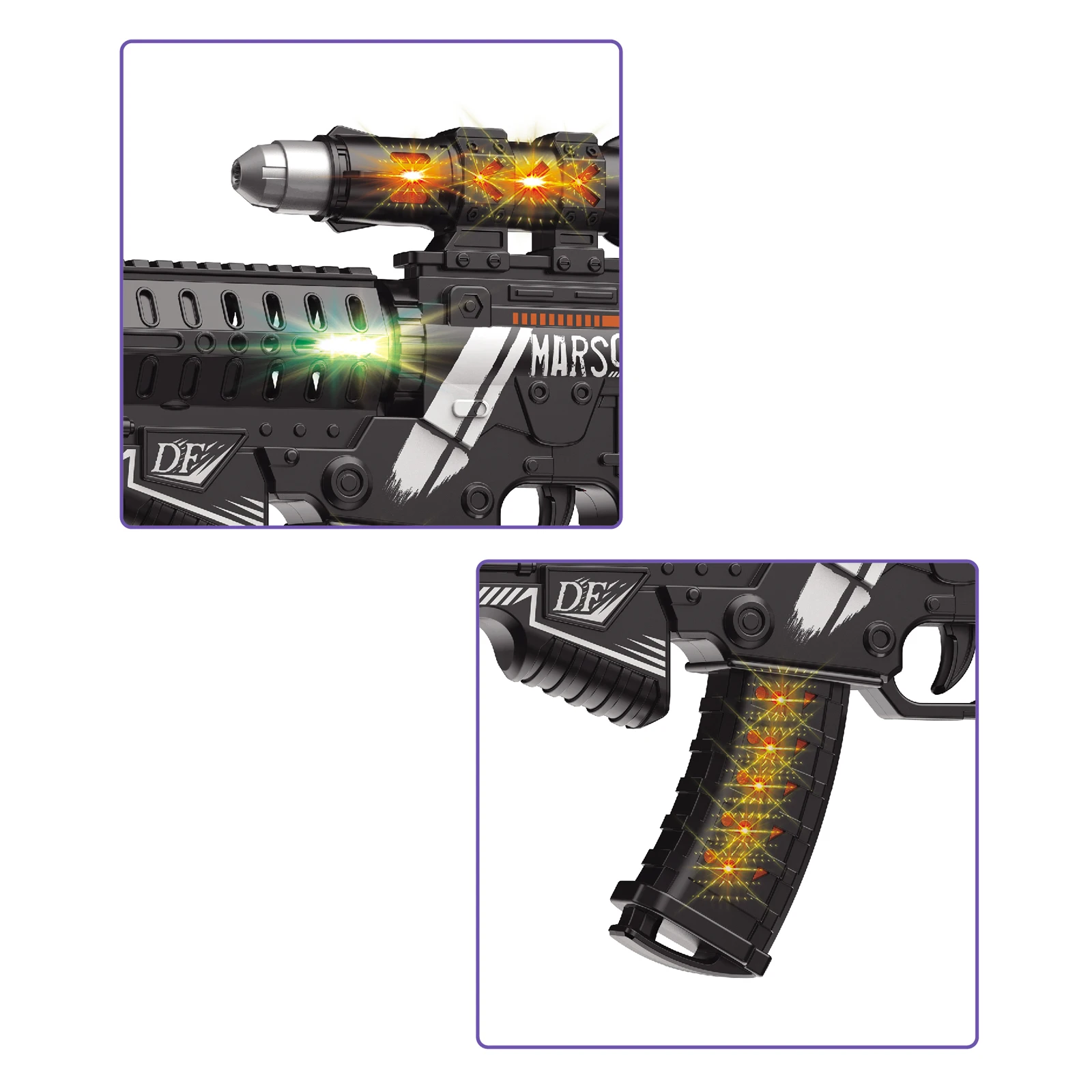 Guaranteed Quality Proper Price Electric Custom Super Electric Plastic Toy Gun Parts