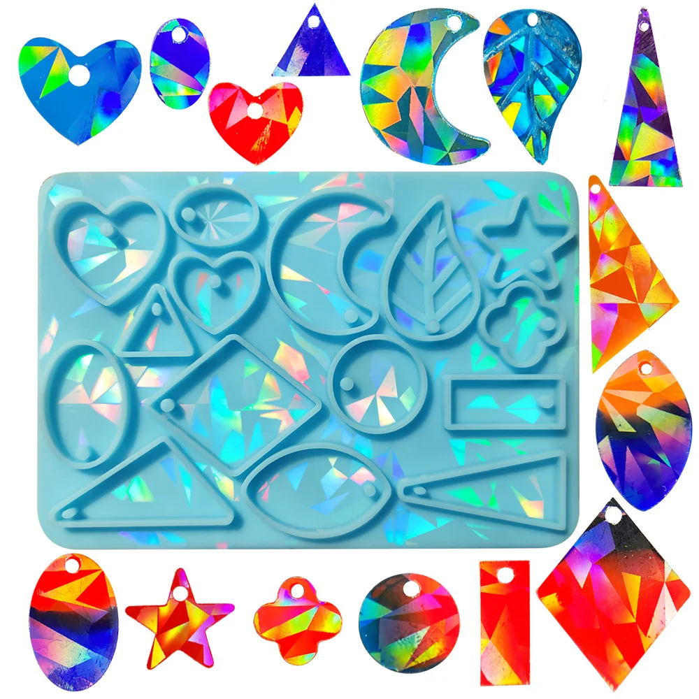 Environmentally Friendly Silicone Mold Keychain Earrings Ear Pendants Drop Earrings Wind Chimes Silicone Molds factory