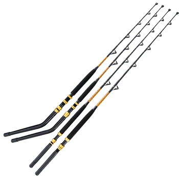 マグロ釣り用深海トローリングロッド80-130lbsカーボングラス材料200g