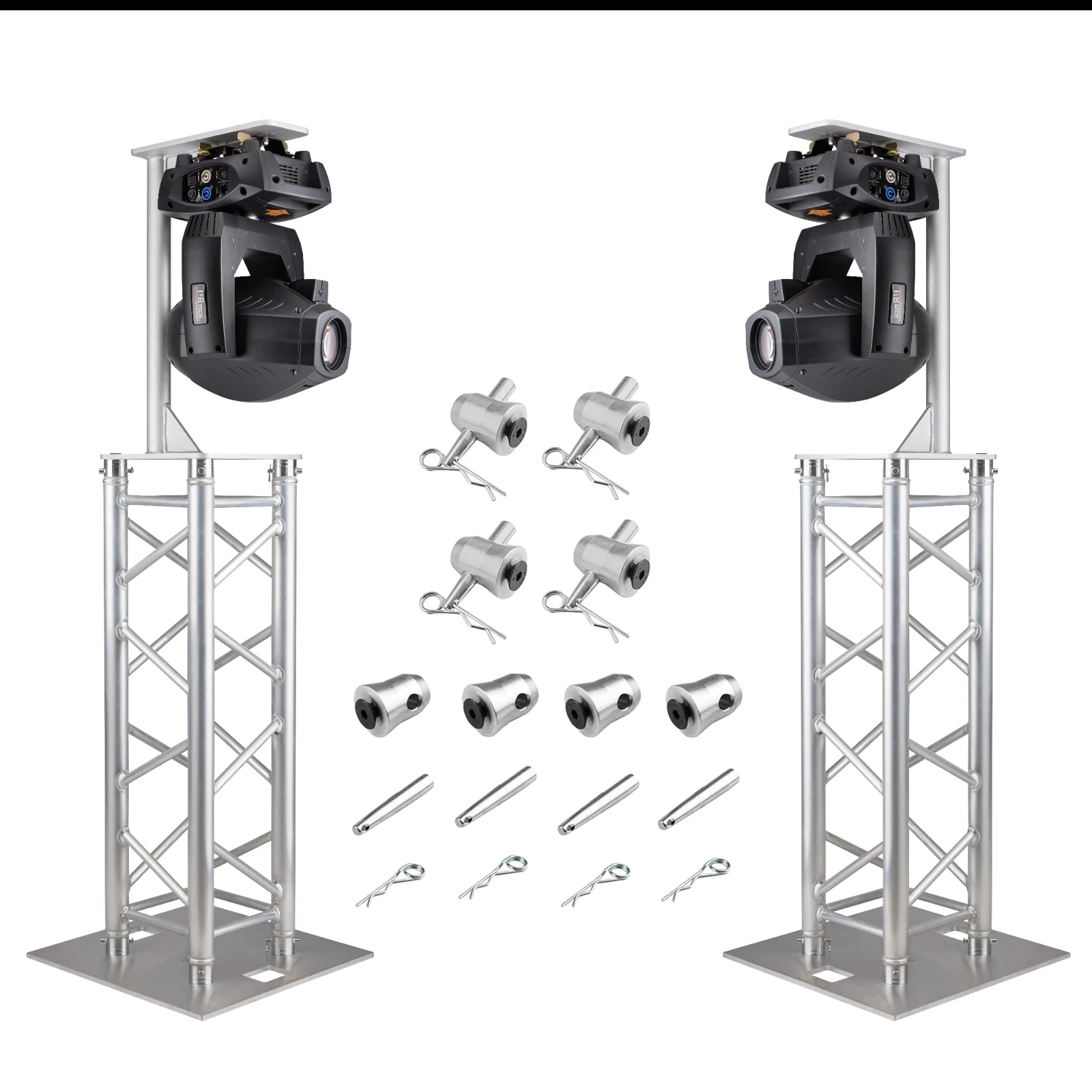KKMARK Wide Rotating Angle Fire Desig Invertinng Bracket DJ Lighting Aluminum Truss for Moving Headase