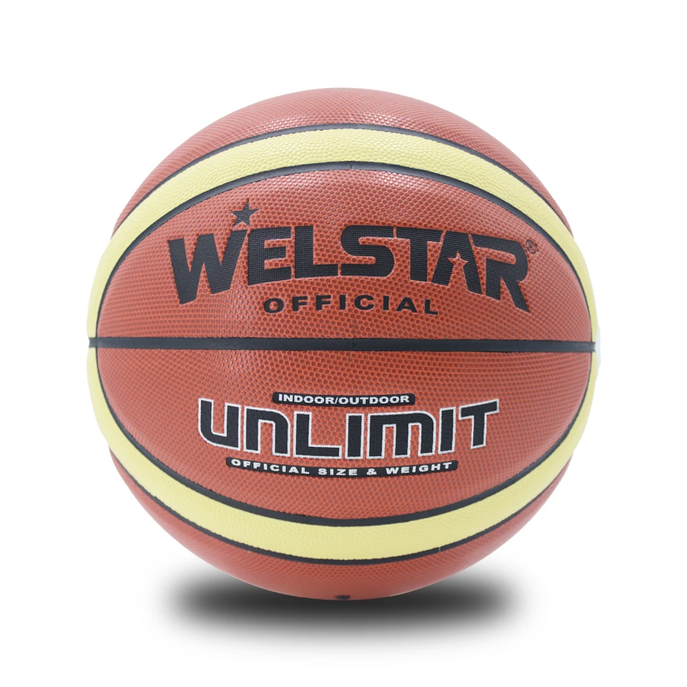 High Quality Basketball Manufacturer with Custom logo Leather Basketball Official Size 7 for Training and Match