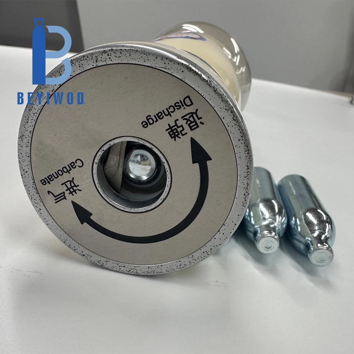 BEYIWOD 8g CO2 Gas Cylinder Cartridge Kitchen Use Pepper Gun Seltzer Water/Soda Chargers Airsoft & Air Gun Compatible