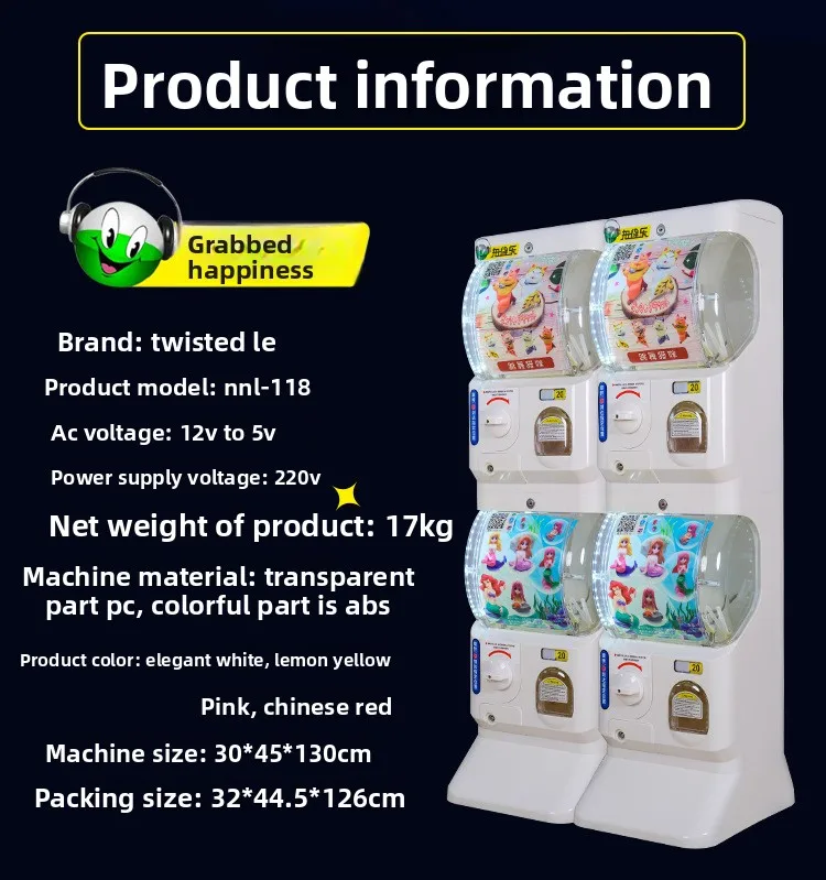 Factory Direct White Double-Layer Commercial  Machine Scan Code Payment Vending Machine Japanese Style