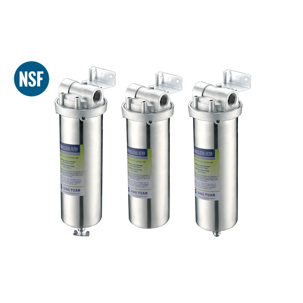 
 Торговый центр Хуэй HPS-10C nsf из нержавеющей стали 304/316L домашний фильтр для воды из нержавеющей стали waterfilter Сделано в Китае  