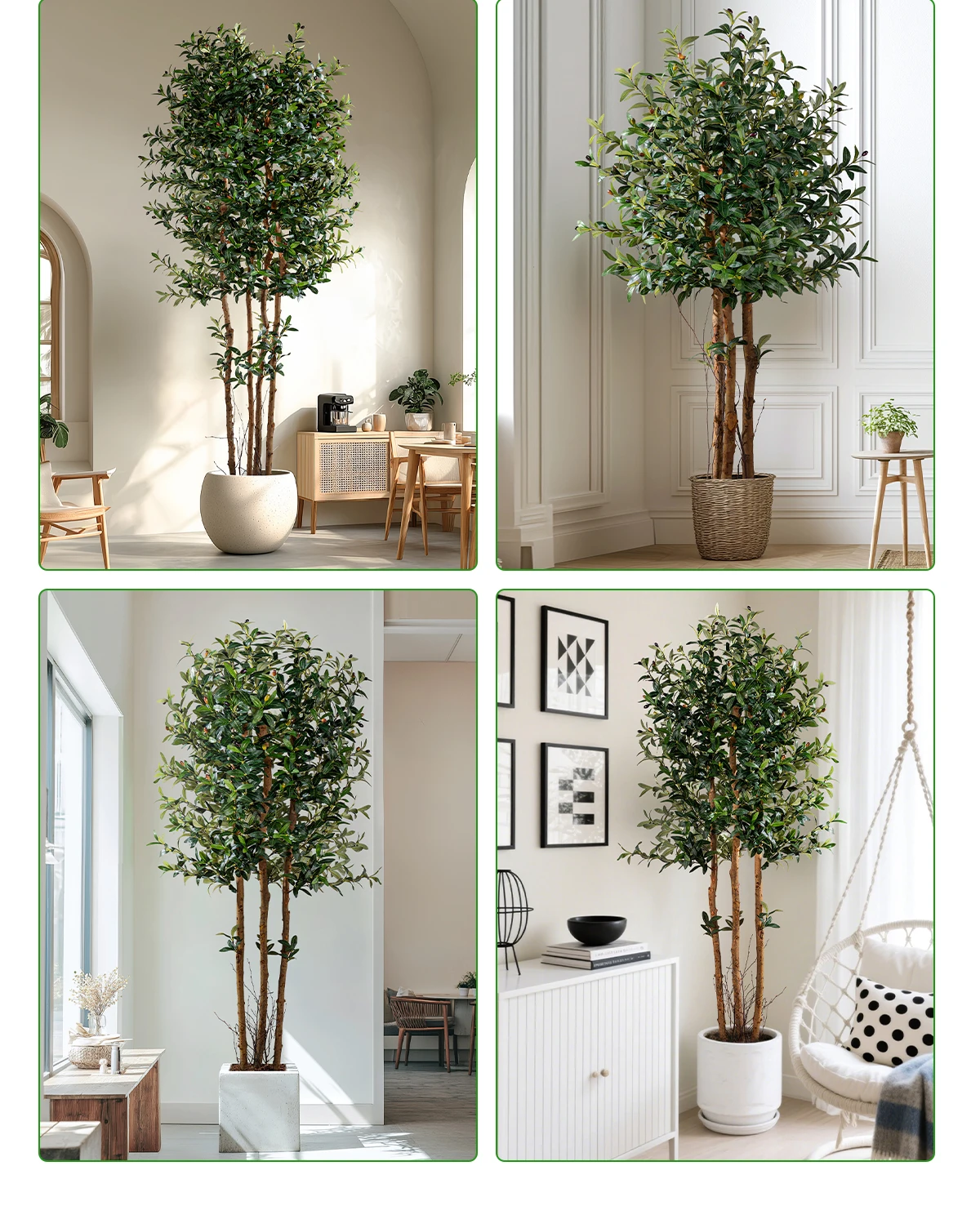 product nearly natural real touch artificial olive potted tree branch real trunk olive trees plants for hotel restaurant decoration-8