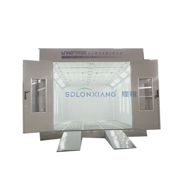 Powdercoating Oven Panel Beating and Spray Painting Tire Changer Machine Used Car Painting Oven Paint Spray Booth Retractable