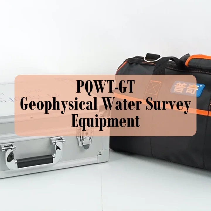 Pqwt Gt500a Geophysical Water Well Logging Equipment Groundwater Survey 500m Underground Water