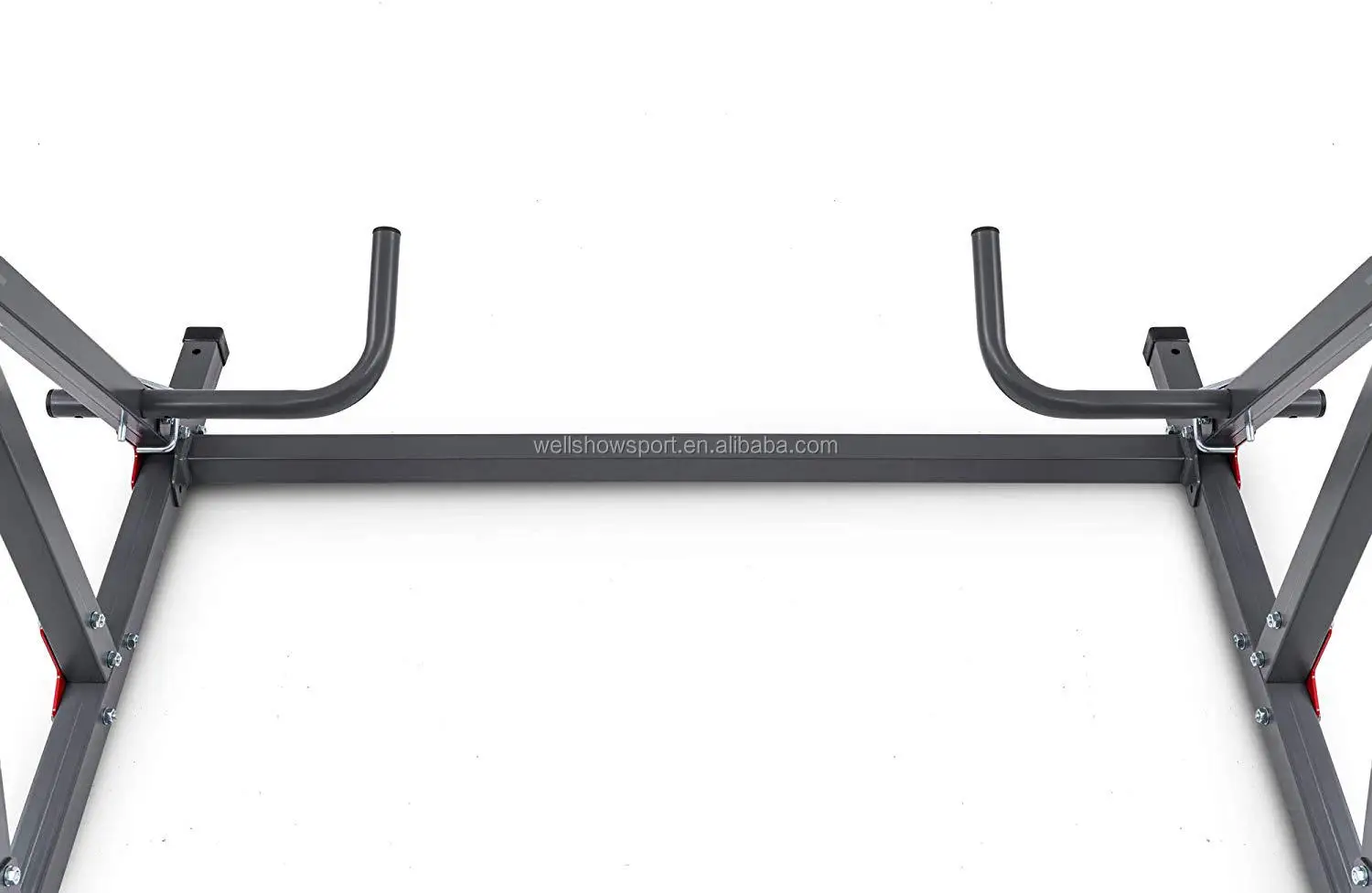 Wellshow Sport Adjustable Height Power Station With Pullup Bar And Dip