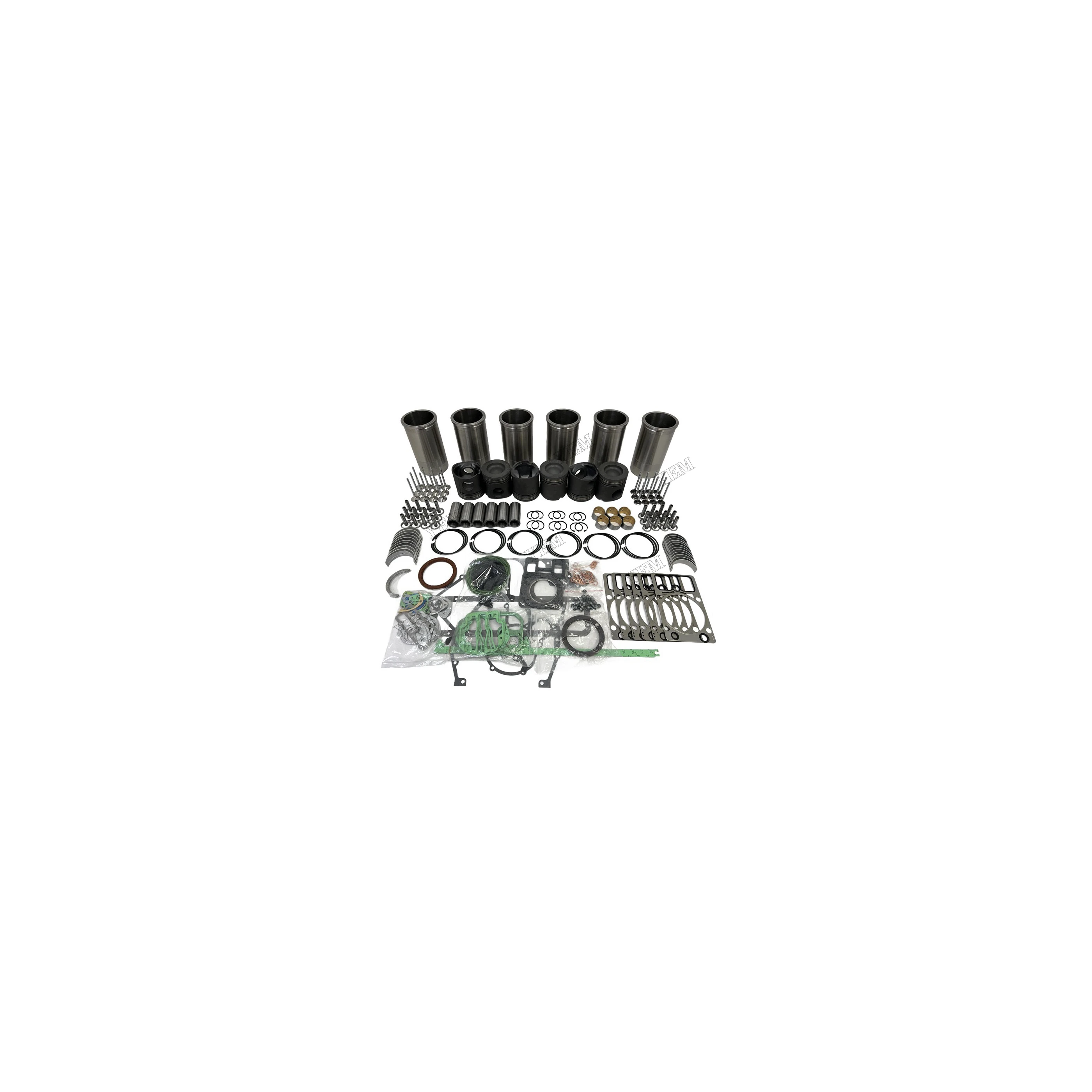BF6M1015 Rebuild Overhaul Repair Kit With Valves Engine Bearing Liner Piston Rings Full Gasket Kit for Deutz Engine Parts