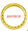 Motif plat doré style C
