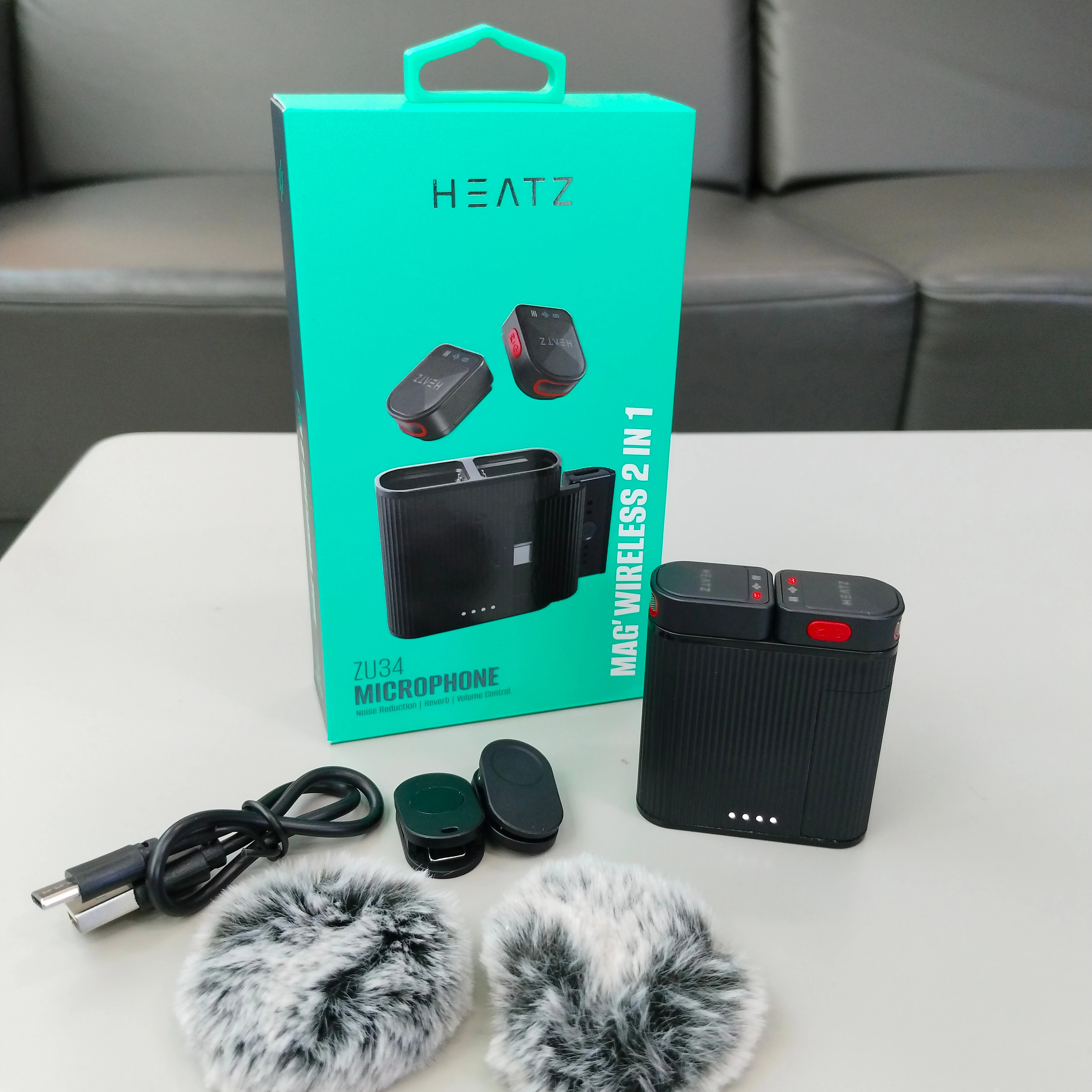 ZU34 Wireless Lavalier Microphone for iPhone & Android - Omni