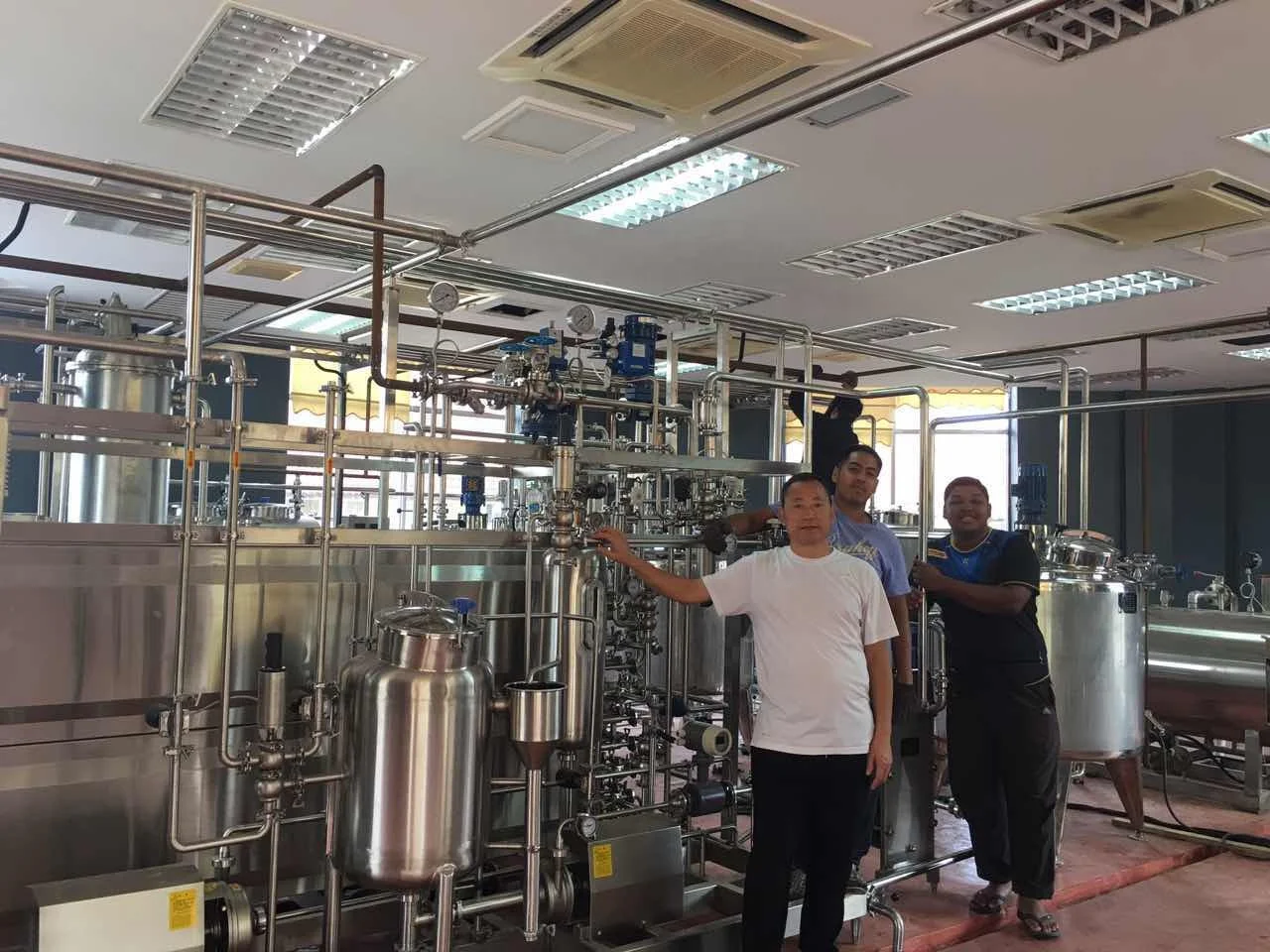 Tubular Type  UHT Milk Sterilization Machine