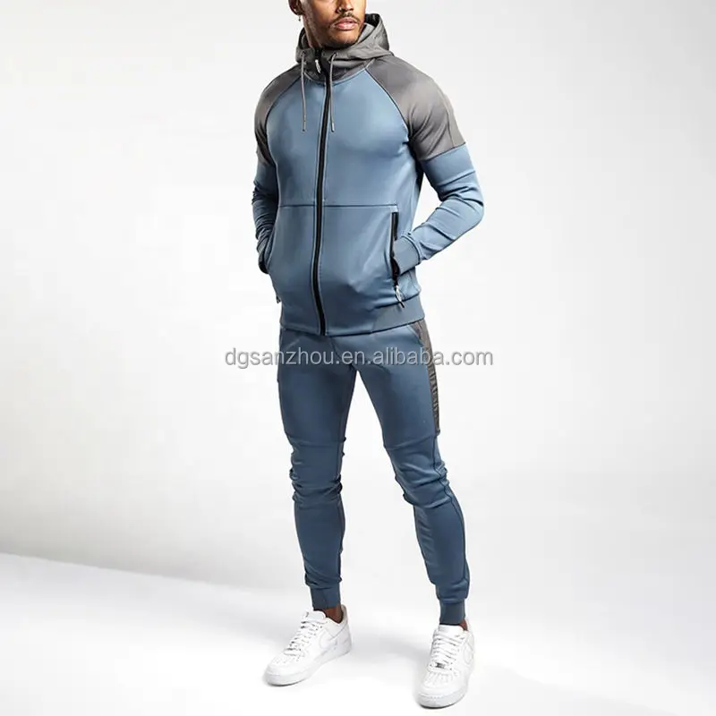 Custom Track Sweat Suit Unisex High Quality Jogger Pant Hoodie Set Tech ...