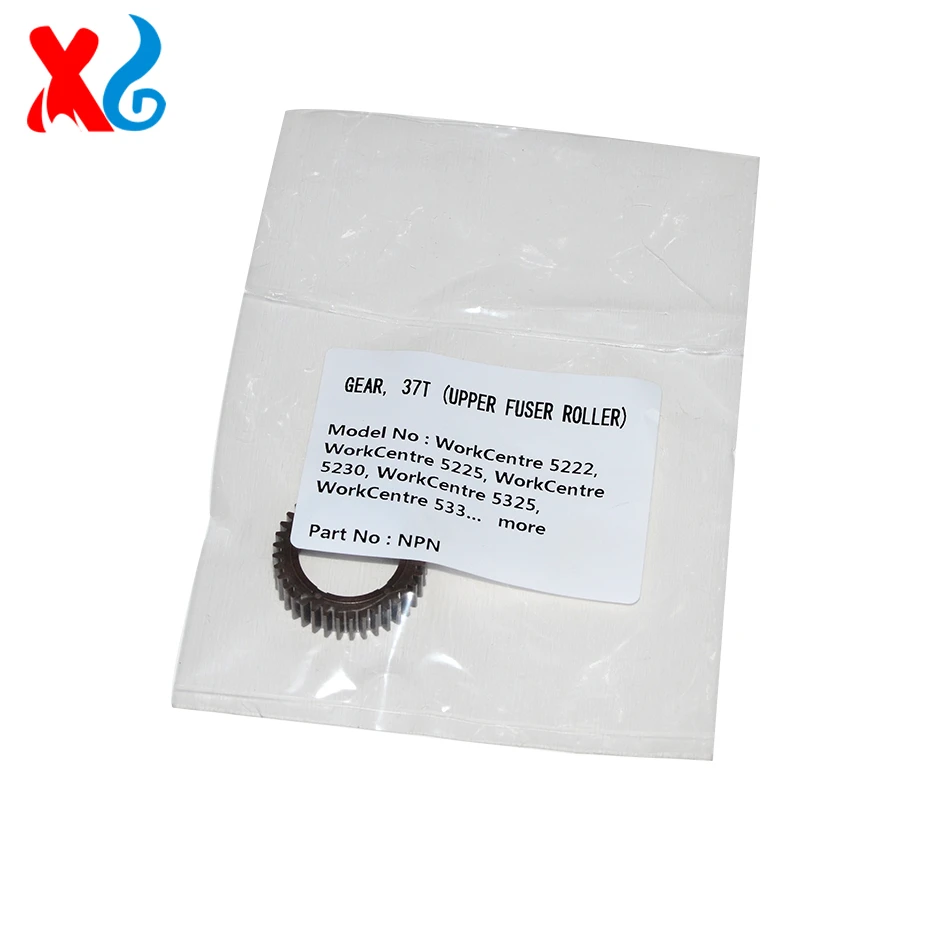 Upper Fuser Roller Gear 37T Replacement for Xerox WorkCentre 5222 5225 5230 5325 5330 5335
