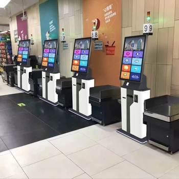 Kiosk Machine Bills Payment Cash Pay Terminal Touch Screen Outdoor ...