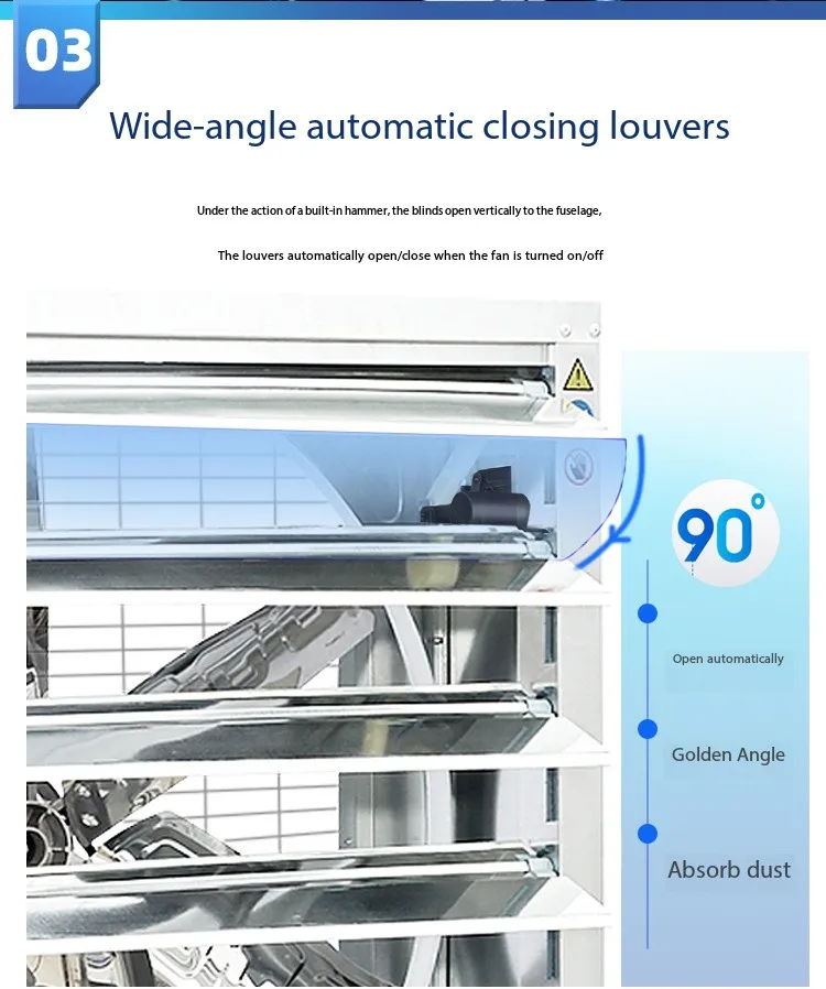 Axial Flow Exhaust Fan, 50inch/56inch, 50Hz, 220v/380v - detail 16