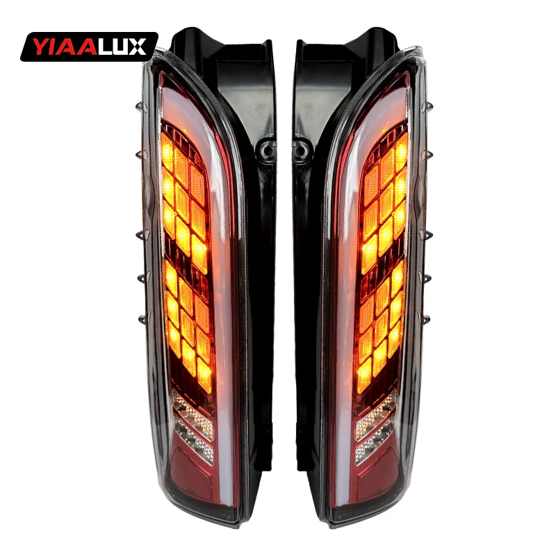 For Toyota Hiace 2019 2020 Led Rear Tail Light Drl Stop Light Turn Signal Lamp Backup Lamp Led Tail Lights supplier