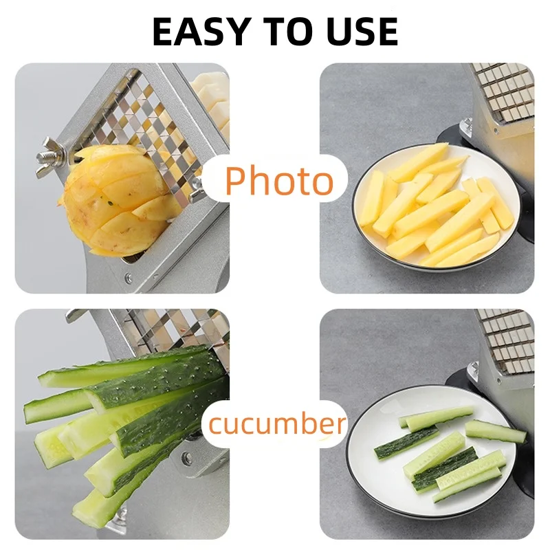 New Manual Potato Chipper Machine for Fruits and Food Vegetable Cutter With Core Knife Ginger Garlic Slicer Tools for Sale