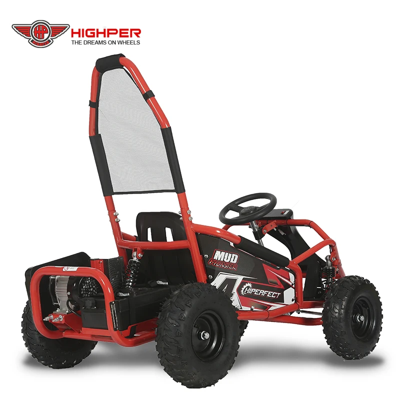 Highper Fastest Kids Buggie Electric Go Kart Adult Go Cart Single Seat Electric Go Karts 1000w