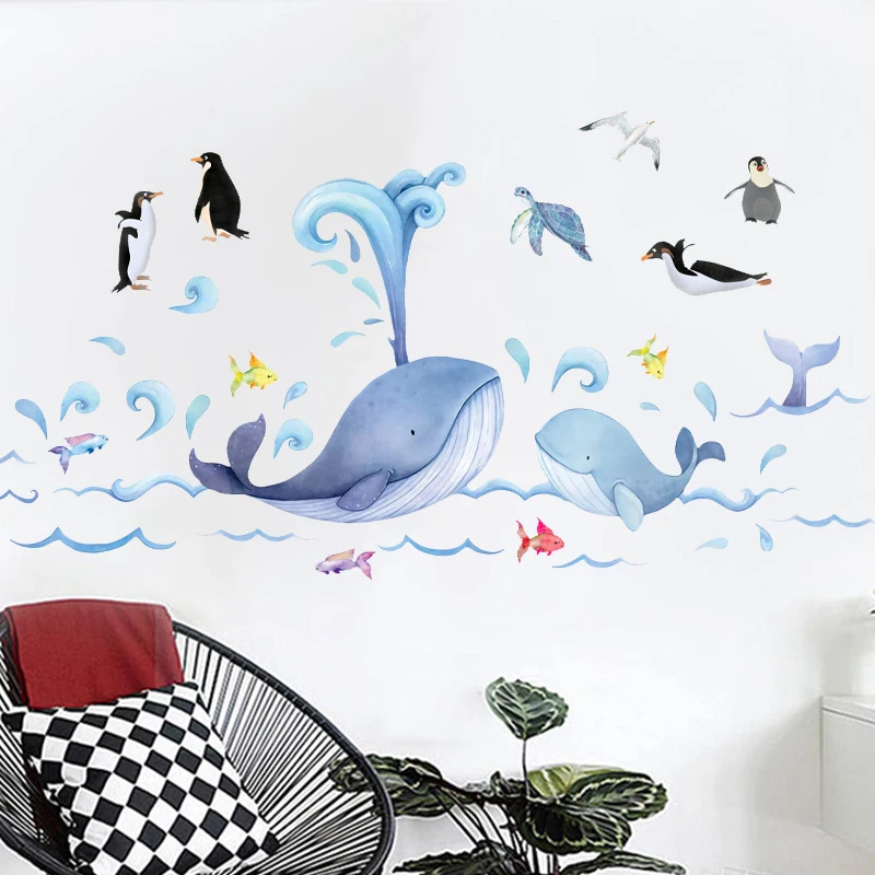 Amazon.com: Dolphin Stickers Ocean Themed Wall Decals, Beach