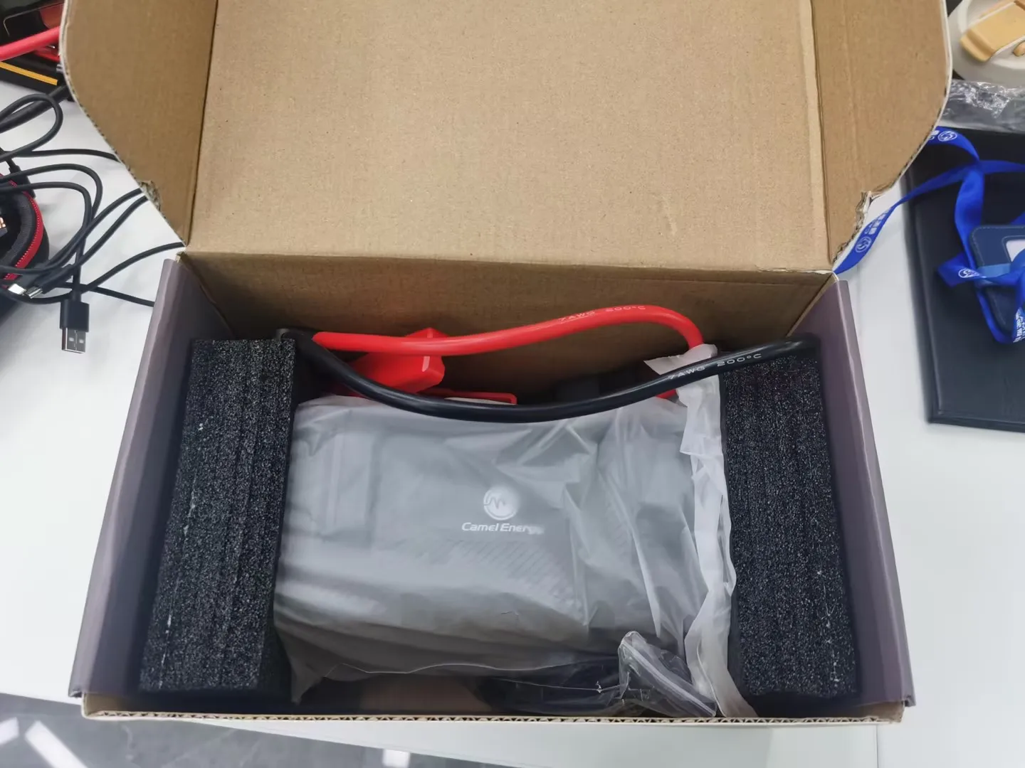 24v 12v 3000a Car Jump Starter With Air Compressor Portable Battery