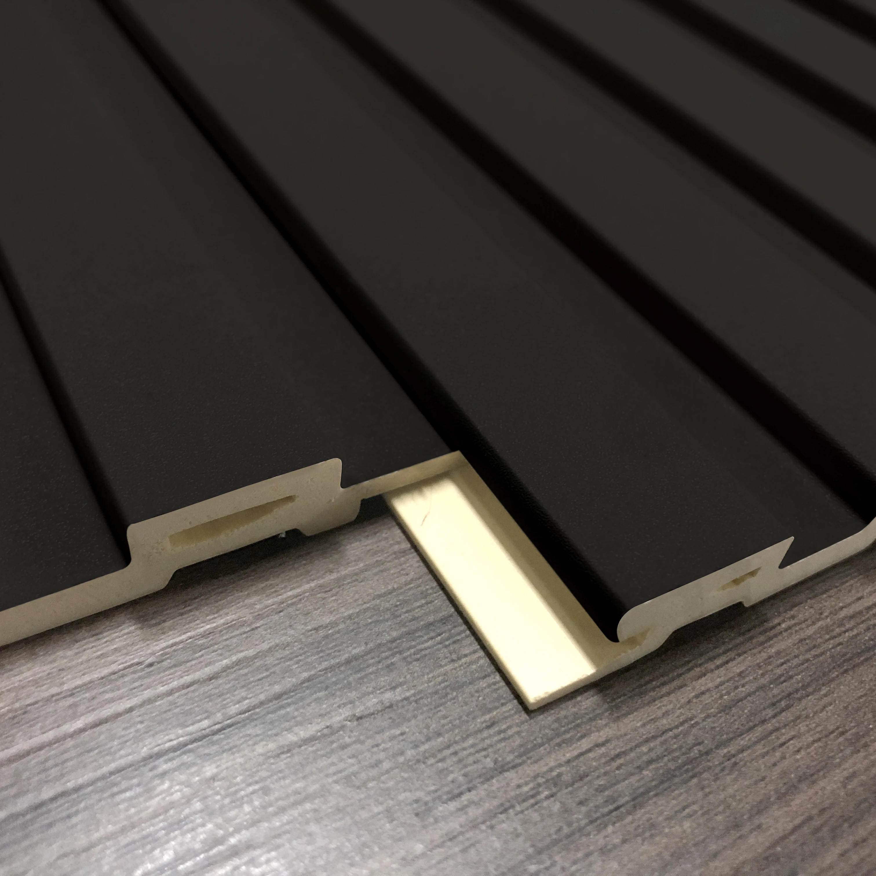 product melinco black wooden luxury wall panel premium quality interior 3d design other wallboards-3