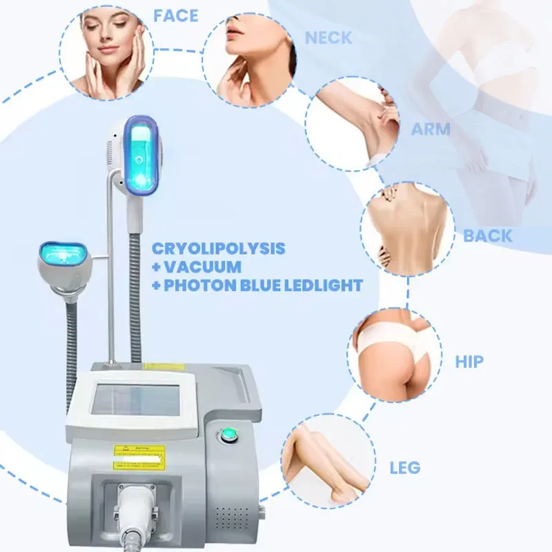<p data-pm-slice="1 3 []">The Portable Cryo Fat Freezing Machine is designed for professional aesthetic businesses offering targeted body-contouring treatments. Supplied with three interchangeable cryolipolysis applicators, it supports treatment planning for different body areas, from the abdomen and waist to the buttocks, legs, arms and double chin.</p> With three applicator sizes in one compact system, practitioners can select an appropriate handle according to the treatment area and individual client assessment. This versatile configuration makes the machine a practical option for beauty salons, Med Spas and body-contouring studios looking to expand their non-invasive aesthetic service offerings. <strong>Included Applicators:</strong> <ul data-spread="false"> <li>Big Cryo Handle: 17 × 10 cm — abdomen and waist</li> <li>Medium Cryo Handle: 14 × 5.5 cm — buttocks and legs</li> <li>Small Cryo Handle: 8 × 4 cm — double chin and arms</li> </ul> Portable Cryo Fat Freezing Machine with 3 Handles for Professional Body Contouring