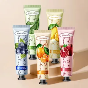FAYANKOU Cosmetic Moisturizing Natural Anti Aging Hand Care Cream Tube Organic Whitening Private Label Custom Lotion Handcream