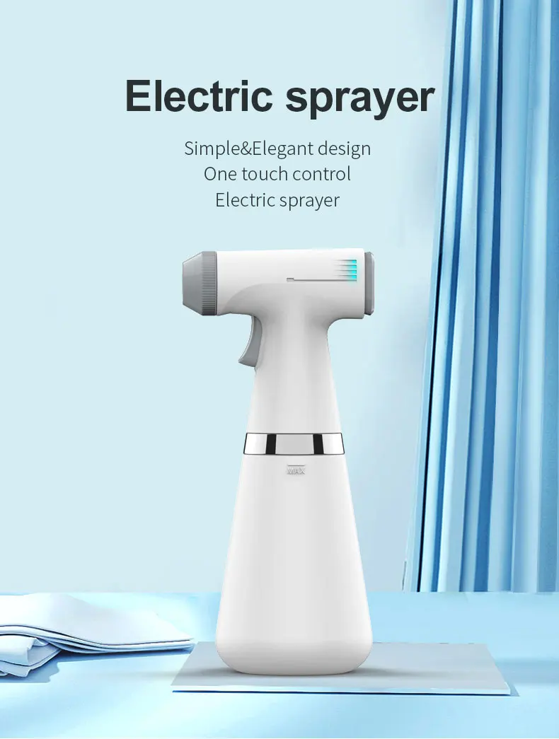 Professional Electric Spray Bottle Rechargeable Handheld Multi Function for Plant Care Hair Design and Household Cleaning Tasks supplier