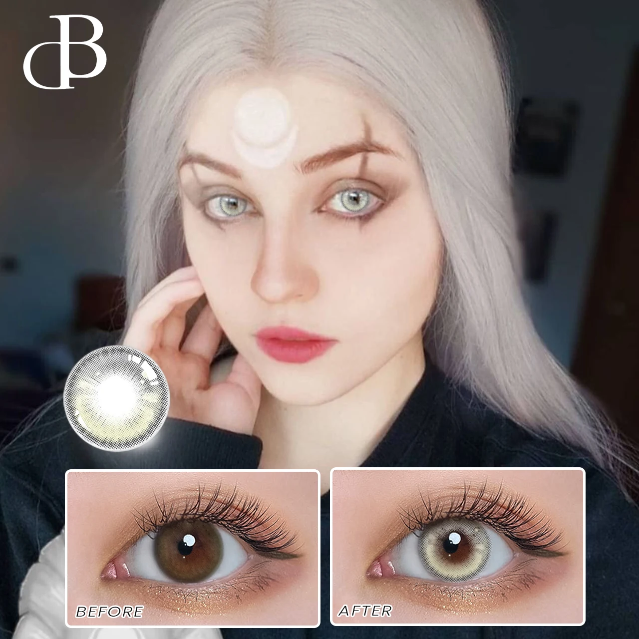 AFancy Pro Wholesale Glassball Yearly Cheap Big Eye Color Contact Lenses
