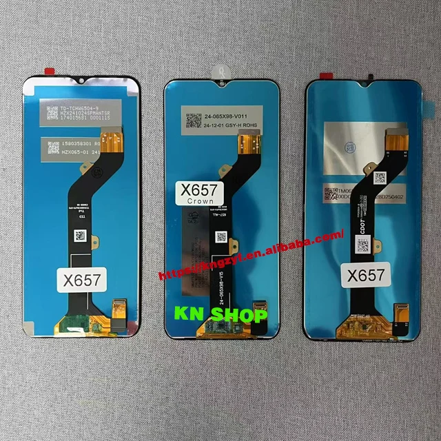Infinix Smart 5 X657 LCD S16 Universal Screen - Tested & Original