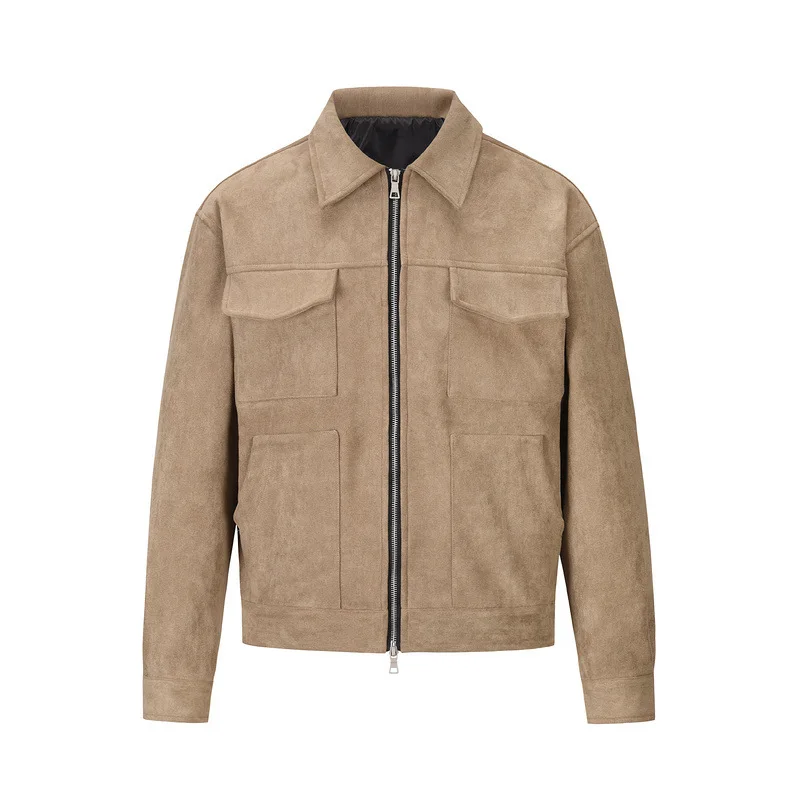 Shop High Quality Men's Suede Leather Jackets for Autumn