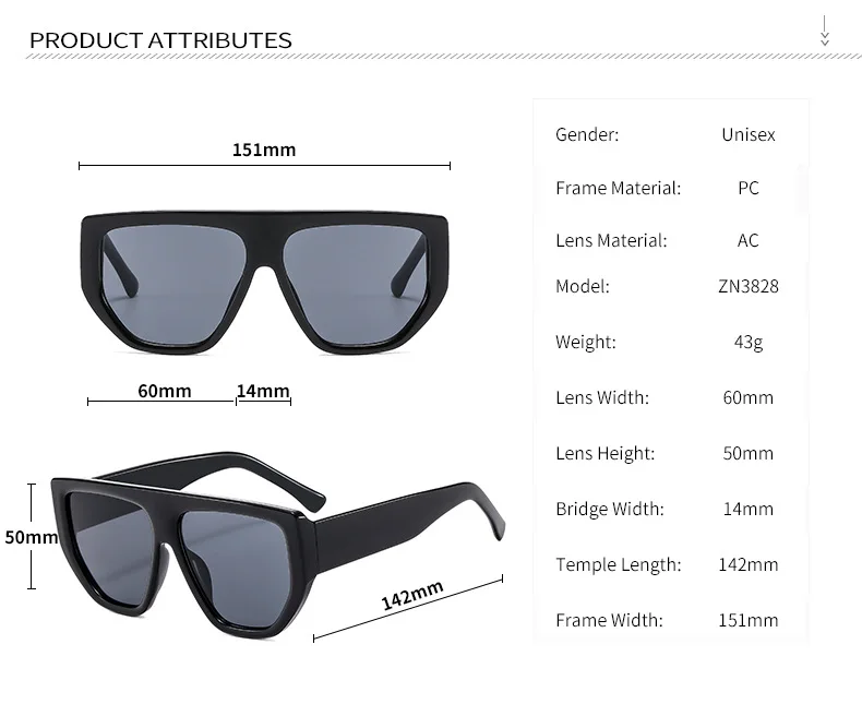 Gafas de Sol para hombre, Marco grande cuadrado, novedad de 2024, gafas de sol Retro de moda para hombres y mujeres, gafas con logotipo personalizado