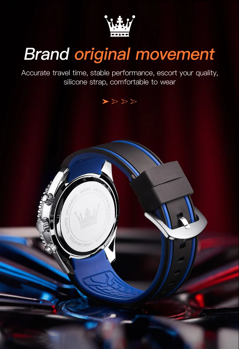OLEVS Watches Custom Logo | 2mrk Sale Online