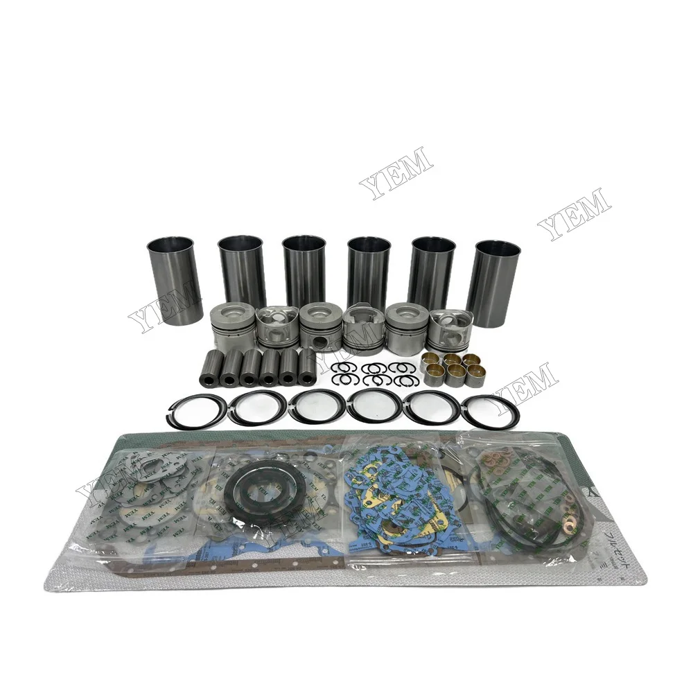 6BG1 Overhaul Kit With Gasket Sets Fits for Isuzu Genuine Engine Parts 5