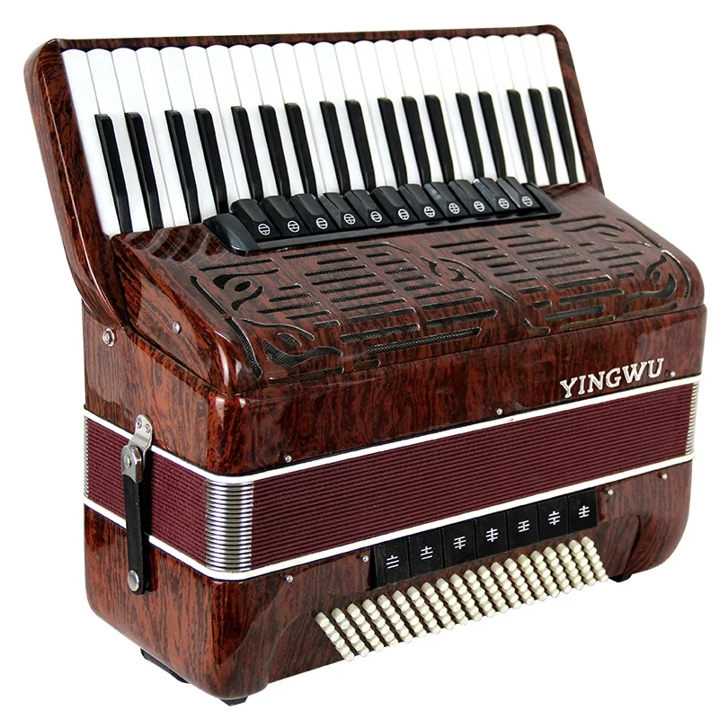 Parrot Brand 41-Key Diatonic Accordion with 120 Bass - Children's