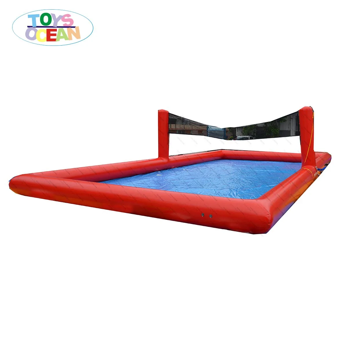 Custom Commercial Grade Inflatable Water Volleyball Court Inflatable Volleyball Court Pool Sport