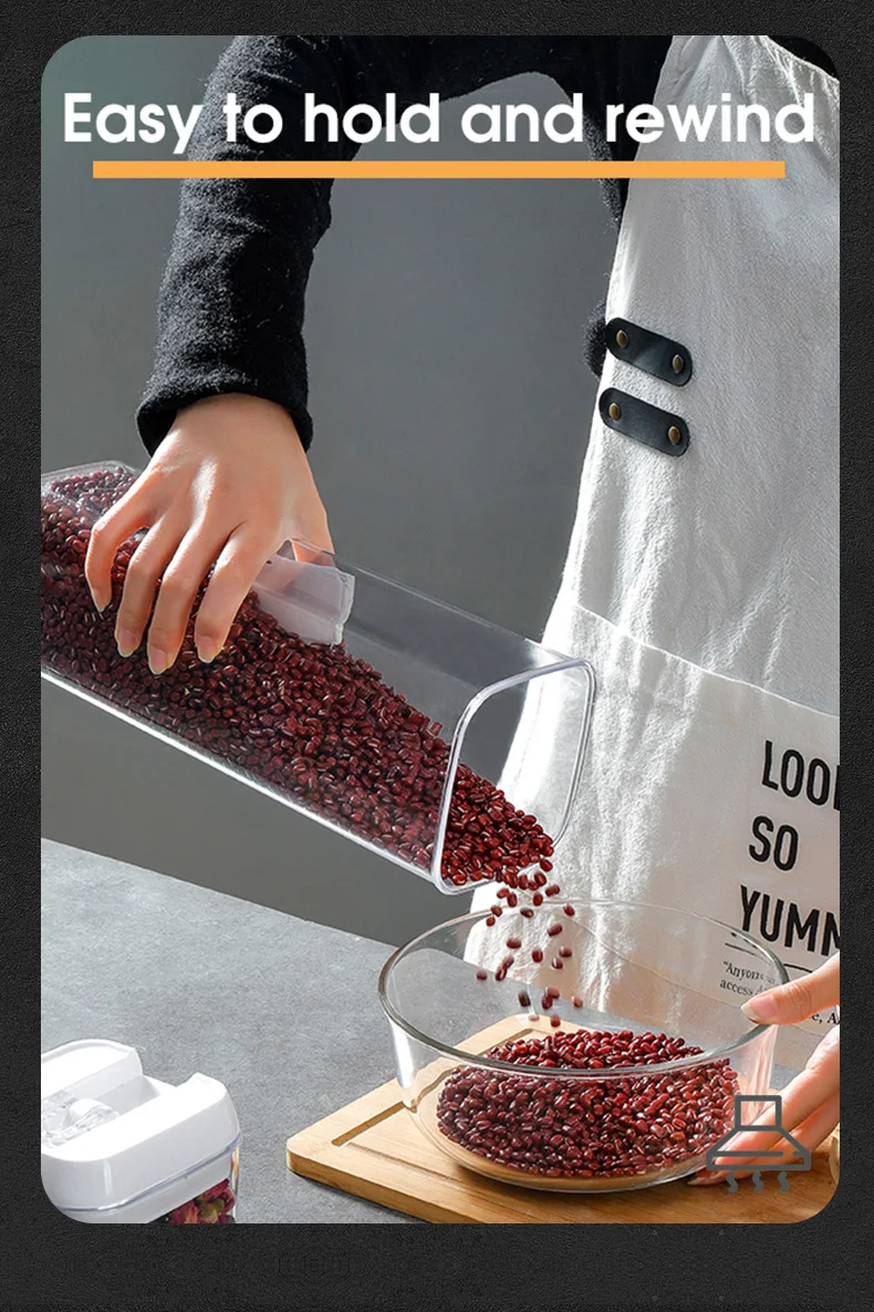 7 Piece Airtight Stackable Food Containers Fridge Plastic Organizer