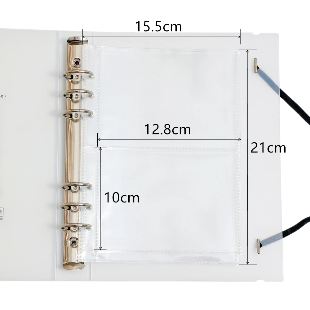Raccoglitore A5 Album di carte fotografiche Kpop raccoglitore di carte fotografiche 3 pollici Kpop Photo Card Holder Book per Kpop Photocard adesivi coreani