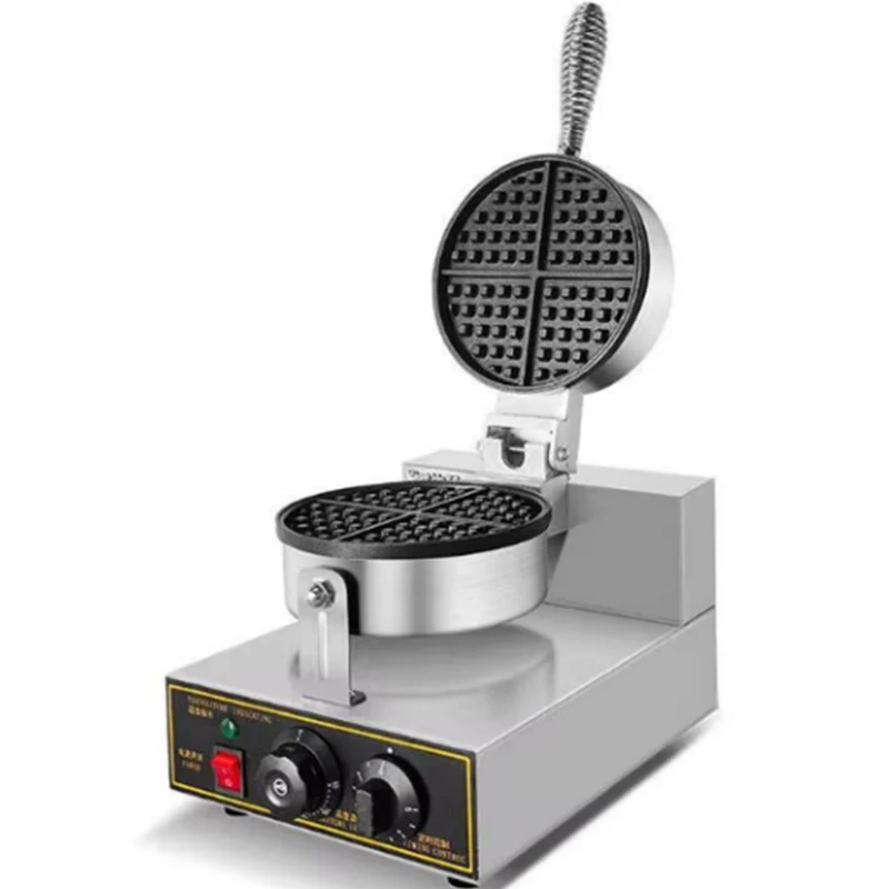 TEBAK High Efficiency 220V Easy Operation Restaurant User Stainless Steel Waffle Cone Maker Machine Ice Cream Cone Baker