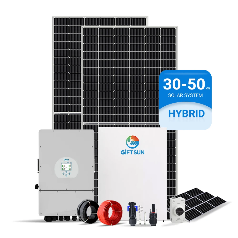 Sistema solar híbrido de 50kw