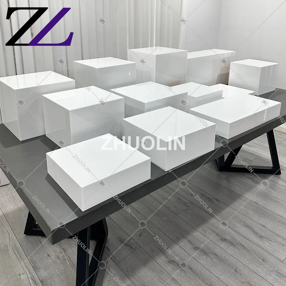 Buffet Catering Food Collection - Elegant Acrylic Risers