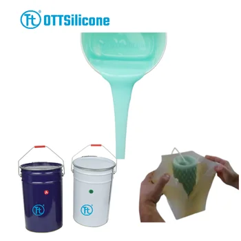 30A Hardness  RTV2 Liquid Silicone for casting stone concrete cement mold Silicon rubber