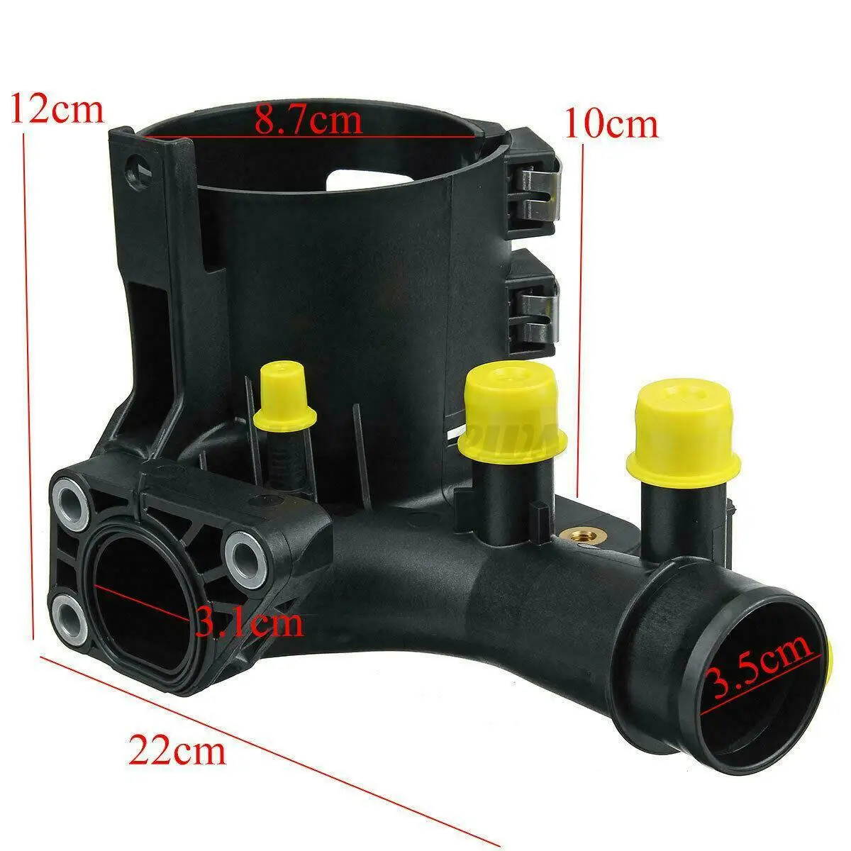 6512006000 Car Engine Thermostat Housing New 6512003900 For Mercedes